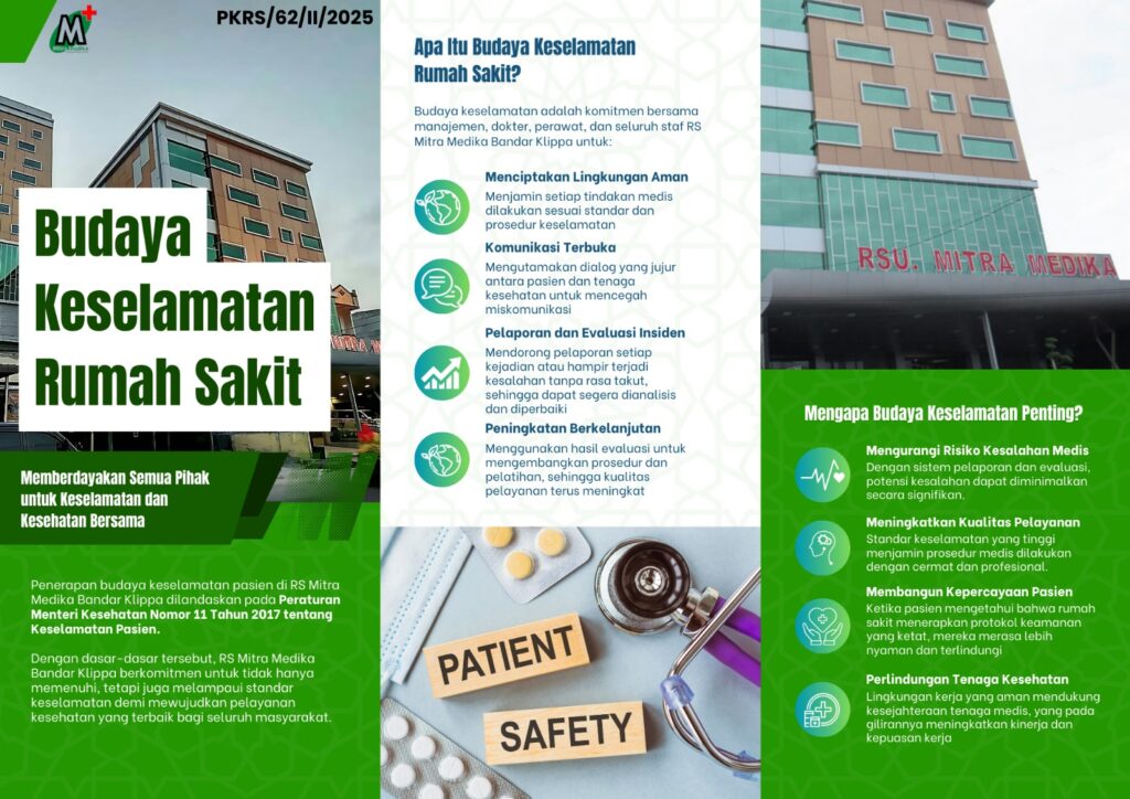 Flyer Budaya Keselamatan Rumah Sakit Bagian 1